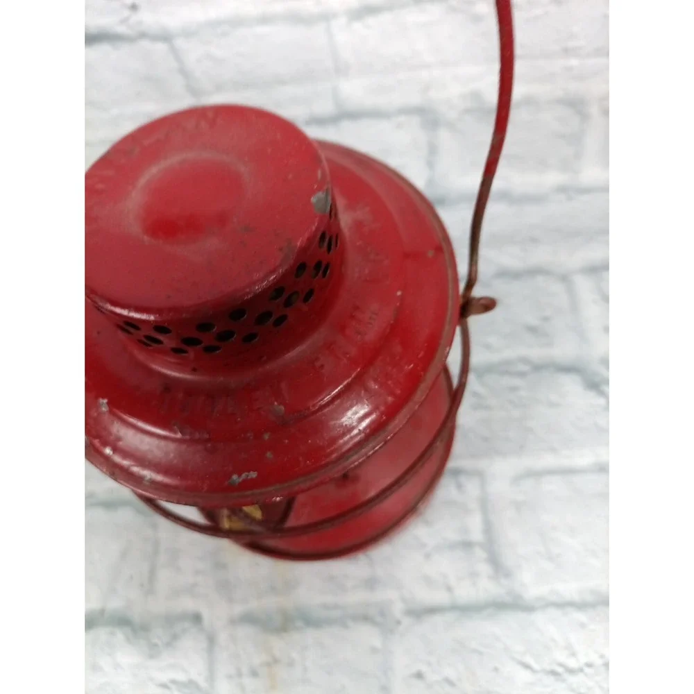 Vintage Handlan Red Railroad Lantern